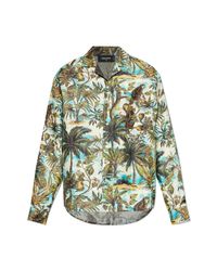 DSquared² Green Silk Shirt for men