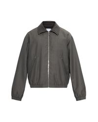 Bottega Veneta Gray Wool Jacket for men