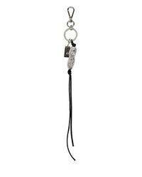 MM6 by Maison Margiela Metallic Keychain With Peanut Motif
