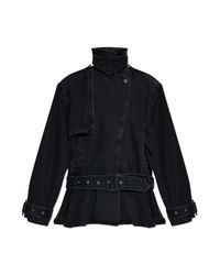 ROTATE BIRGER CHRISTENSEN Black Denim Jacket
