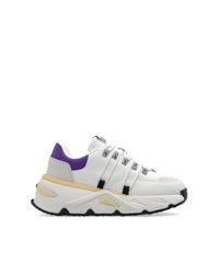 DIESEL White 's-herby Trek Evo' Sneakers