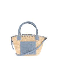 IRO Blue Handbag 'Narcy'