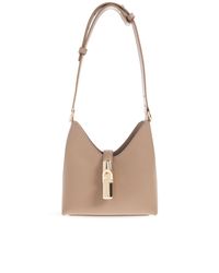 Furla White 'Iride Mini' Hobo Bag