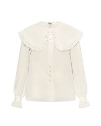 Chloé White Silk Shirt