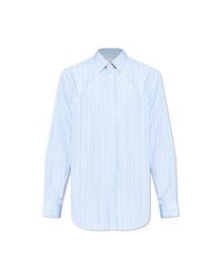 Paul Smith Blue Shirt With Stripe Pattern for men