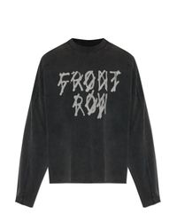44 Label Group Black Long Sleeve T-Shirt for men