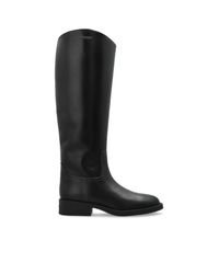 COACH Black "Park" Boots