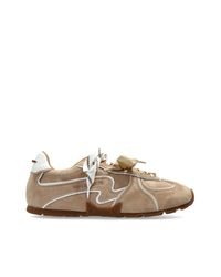 Naked Wolfe Brown Suede Sports Shoes 'Adored'