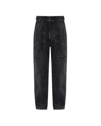 Isabel Marant Black 'Ilyan' Jeans for men