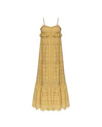 Isabel Marant Metallic Strap Dress 'Paule'