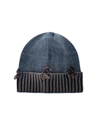 DIESEL Blue 'k-dode' Beanie