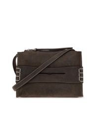 J.W. Anderson Black Suede Bag 'Loafer Small'