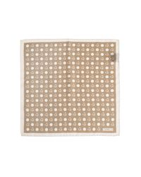 Moschino Natural Silk Pocket Square for men