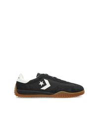 Converse Black Sports Shoes 'Run Star Trainer Ox' for men