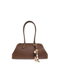 Cult Gaia Brown "Raia" Handheld Bag