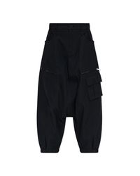 Issey Miyake Blue Cargo Trousers