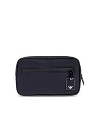 Emporio Armani Blue Waist Bag for men