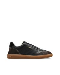 Versace Black "Greca" Sports Shoes for men