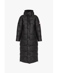 Hunter Black ‘Intrepid Long’ Insulated Jacket