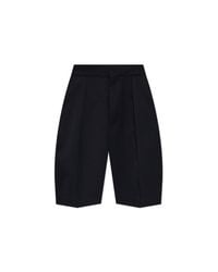 Victoria Beckham Multicolor Pleated Shorts