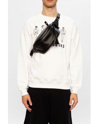 moschino backpack mens