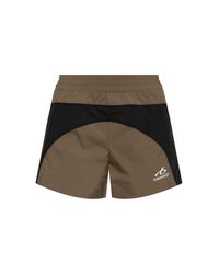 Balenciaga Green Shorts With Logo