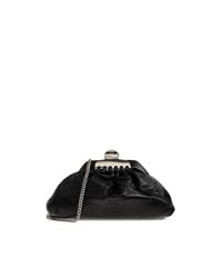 Marc Jacobs Black Clutch Bag 'The Glam Small'