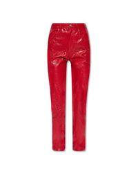 DIESEL Red 'p-arcy' Trousers