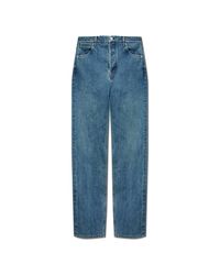 Jil Sander Blue Jeans With Logo for men