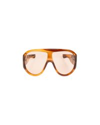 Bottega Veneta Orange Sunglasses