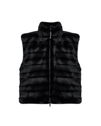 Balenciaga Black Reversible Vest From The 'Skiwear' Collection