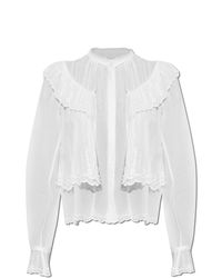 Isabel Marant White Kelmon Top