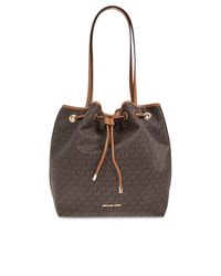 MICHAEL Michael Kors Brown 'Bucket' Type Bag