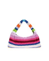Missoni Pink Patterned Shoulder Bag