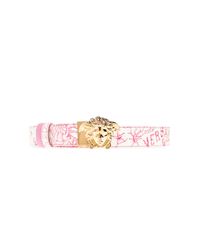 Versace Pink Double-Sided Belt