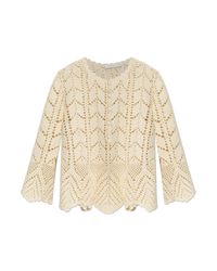 Zimmermann Natural Lace Top