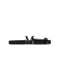 Max Mara Black Leather Belt