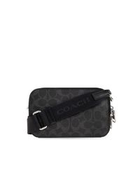 COACH Black Shoulder Bag for men