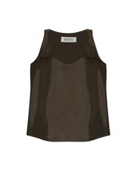 Rohe Green Silk Top