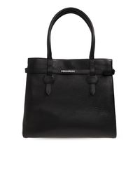 DSquared² Black 'Twin' Shopper Bag