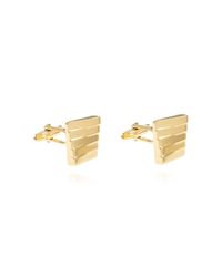 Lanvin Metallic Cufflinks for men