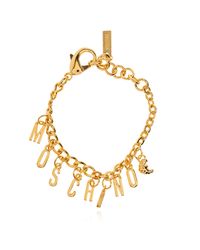 Moschino Metallic Charm Bracelet