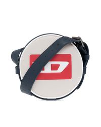 DIESEL Blue 'circle Db' Shoulder Bag