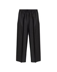 Fear Of God Black Wool Pleated Trousers for men
