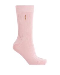 Versace Pink Socks With Logo