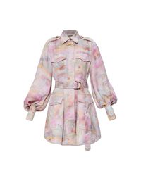 Zimmermann Pink Dress With Pockets