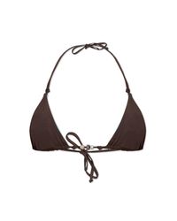 Bondeye White Double-Sided Bikini Top "Indi"