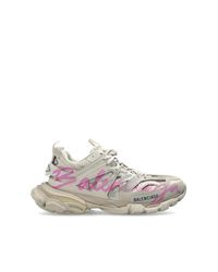 Balenciaga Natural 'Track' Sports Shoes