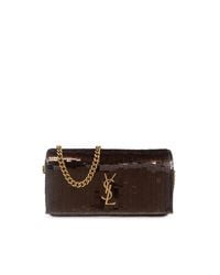 Saint Laurent Brown Shoulder Bag