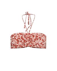 Isabel Marant Red Top Of The "Salma" Swimsuit